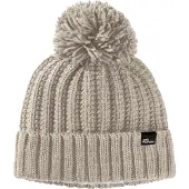 Jack Wolfskin Women's Highloft Knit Beanie Dusty Grey Pipot S