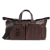 Piquadro Harper Viikonloppukassi Nahka 52 cm Ruskea