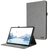 SKALO Lenovo Tab P12 Kangaskotelo - Harmaa