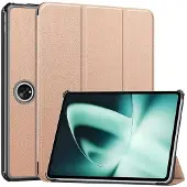 SKALO OnePlus Pad Trifold Suojakotelo - Ruusukulta