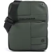 Piquadro Wollem Crossbody-laukku 18 cm Oliivinvihreä
