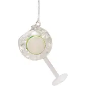 Vondels - CocktailClub Riippuva joulukoriste Gin tonic 11 cm Kirkas