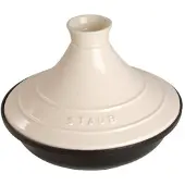 Staub Tagine valurauta musta-beige 20 cm