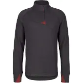 Klättermusen Huge Half Zip Sweater M'S Raven/Burnt Russet - L