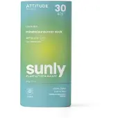 ATTITUDE Sunly Stick mineraaliruskettava kermapuikko SPF 30 Hajusteeton 60 g