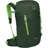 Osprey Kids' Jet 18 Green Canopy/Limeline Green Retkeilyreput OneSize