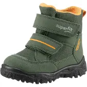 Superfit Husky1 Talvikengät, Green/Orange, 30