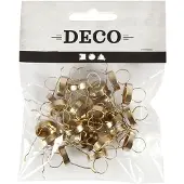Creativ Company - Metal Pendant Gold 25pcs.