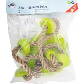 Small Foot - Climbing Rope and Swing 2in1 Green 190cm