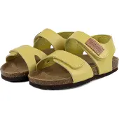 Kavat Kids' Bomhus Bright Yellow Sandaalit 33