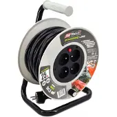 AWTOOLS Jatkojohto kelalla AW70218; 3x1,5 mm²; 40 m
