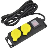 AWTOOLS Jatkojohto AW24701; IP44; 3x1,5 mm²; 5 m