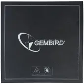 Gembird 3DP-APS-01, Tulostimen rakennusalusta, Musta, 1 kpl