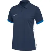 Nike Pikee Dri-fit Academy 25 - Navy/sininen/valkoinen Nainen, koko X-Large