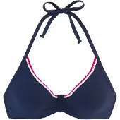 s.Oliver Bikinitoppi marine / punainen / valkoinen