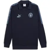 Puma Paita Mcfc King Drill Top - Navy/sininen, koko XX-Large