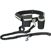Trixie Vyötärölle kiinnitettävä hands-free talutushihna 100-135cm