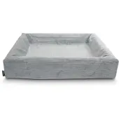 Bia - päällinen Rib Grey No. 4 - 70 x 85 cm - Koirat - Koiranpedit ja pehmusteet - Koiransängyt ja koiranpedit