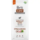 Brit Care Hypoallergenic Weight Loss Rabbit, Koiran kuivaruoka, Adult, 12 kg