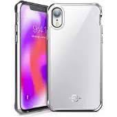 Itskins HYBRID GLASS cover til iPhone XS Max&reg;. S&oslash;lv