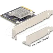DeLOCK 31415, PCIe, Matala profiili, PCIe 3.0, Sininen, Ruostumaton teräs, Kiina, Hailo