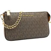Michael Kors Olkalaukku ruskea / tummanruskea