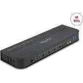 DeLOCK – HDMI KVM Switch 4K 60 Hz with USB 3.0 and Audio (11483)
