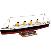 Revell R.M.S. Titanic, Pienoismallisotalaiva, Kokoamispakkaus, 1:1200, R.M.S. Titanic, Muovi, Edistynyt