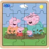 Barbo Toys Pipsa Possu Puupalapeli 16 Mutainen