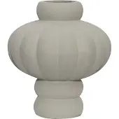 Louise Roe Balloon 08 Vaasi 30 Cm - Maljakot Kivitavara Sanded Grey - 10160-13-34