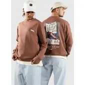 Woodbird Cane Chop Crew Neulepaita burnt red Koko S
