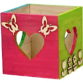 Playwood Tea light holder Heart