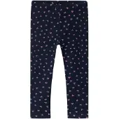 Name it Leggingsit 'NMFDavina' tummansininen / orkkidea / vaaleanvioletti