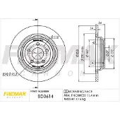FREMAX Jarrulevy (1kpl) BD-3614