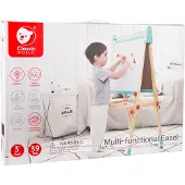 Classic World Wooden Magnetic and School Board 2in1 39pcs.