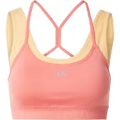 ICANIWILL Urheilurintaliivit 'Mirage' keltainen / vaaleanpunainen | XS | female