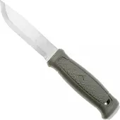 Morakniv Garberg Stainless 14472 Satin 14C28N, Green Polyamide, bushcraft knife