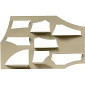 Ferm Living Leta Shelf - Cashmere