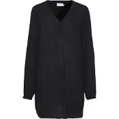 Kaffe Amber V-Neck Tunic - Black - 42