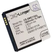 123accu Samsung Galaxy S II HD LTE akku 1800 mAh