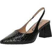 Bianco Biamaralyn Slingback Croco Patent - Black - 37