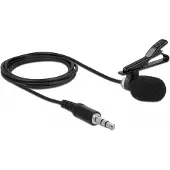 DeLOCK – Lavalier Mic w/ Clip + 3.5mm Adapter for Phone/Tablet (66279)