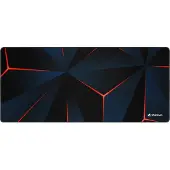 Sharkoon SKILLER SGP30, Musta, Sininen, Oranssi, Kuvio, Kumi, Tekstiili, Liukumaton pohja, Pelihiirimatto (4044951032235)