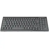 Digitus DS-72000FR, Täysikokoinen (100 %), Langallinen, AZERTY, Musta