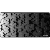 Sharkoon SKILLER SGP30 Big HEX gaming mouse pad, size XXXL (1200x600 mm), light gray-dark gray, waterproof, non-slip rubber bottom, flexible 2.5 mm (4044951032242)