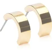 Blomdahl Golden Titanium Pendant Plain Grand Curved 15 mm