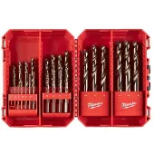 Milwaukee Metalliporakoneet - - 4932352471 HSS‑G RED COBALT - Kobalt QUAD EDGE 135 - 1–13 mm - Sylinterimallinen