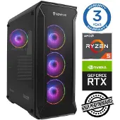 INTOP Tietokone Ryzen 5 5500 32GB 250SSD M.2 NVME RTX5060Ti 16GB no-OS