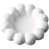DBKD Bright kynttilänalusta Ø17 cm White