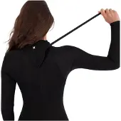 Hurley Air 2 Mm Naisten Pitkähihainen Shorty-märkäpuku Takavetoketjulla